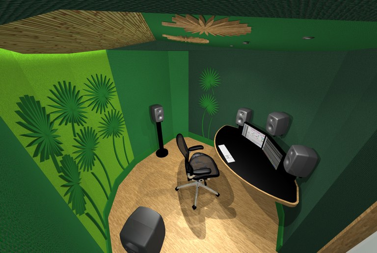 beep! Studio – Gorilla Room, Rendering
